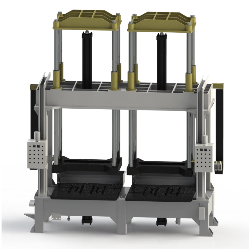 Горизонтальная машина для гравитационного литья под давлением