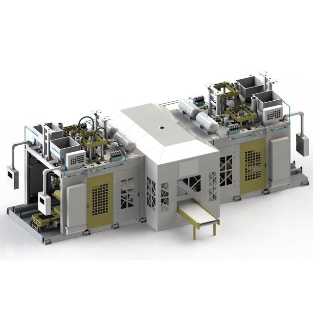Горизонтальный тип стержневого устройства с горячим ящиком